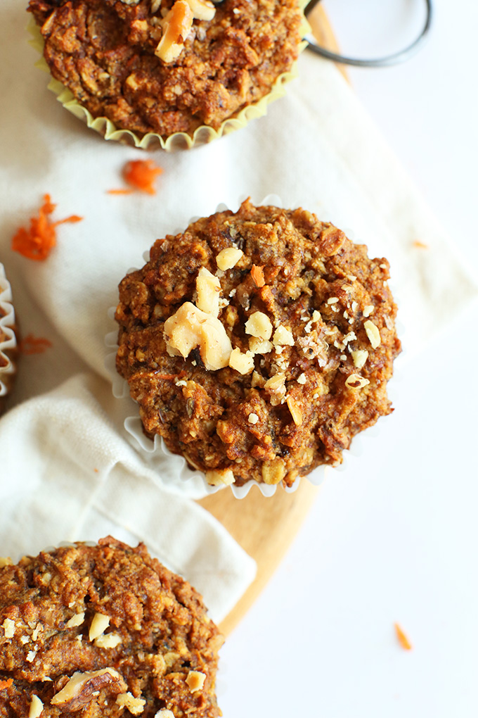 1-Bowl Carrot Apple Muffins