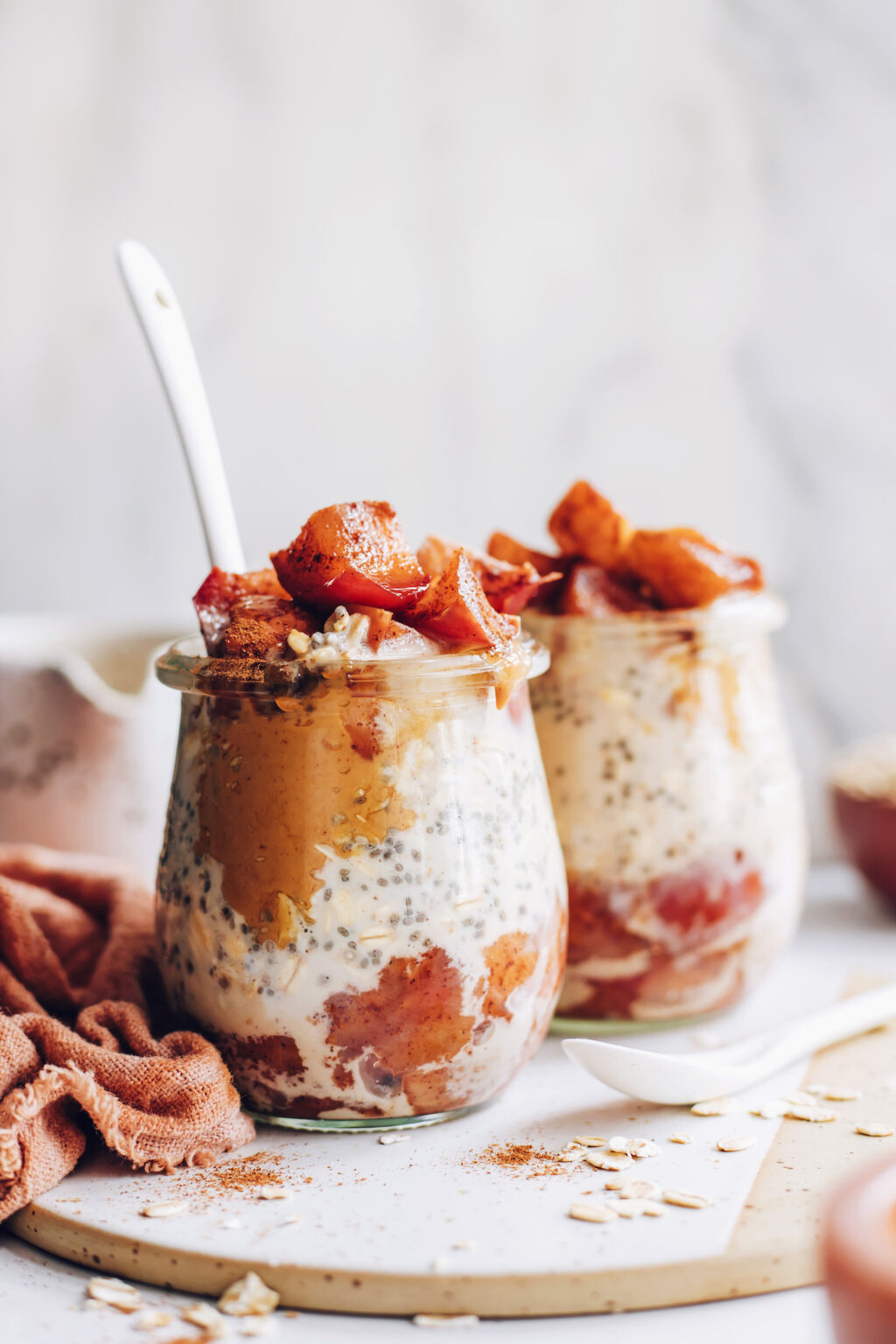 Apple Pie Overnight Oats