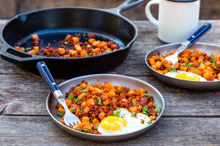 Applied Sweet Potato Soyrizo Hash
