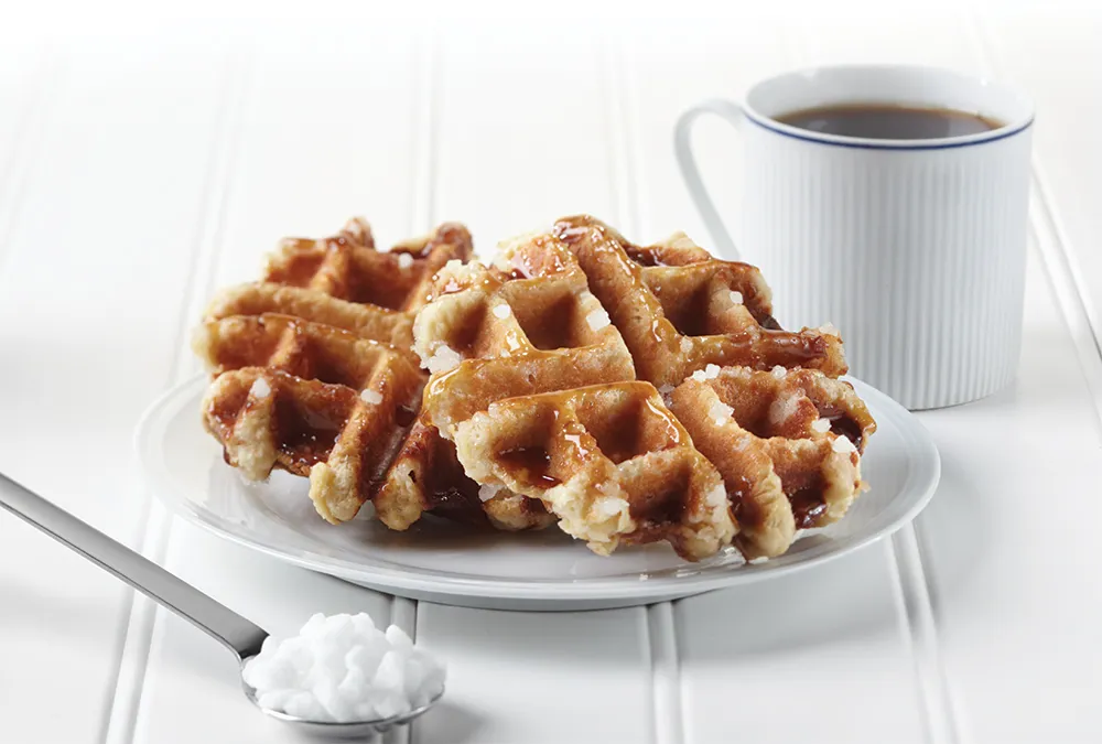Belgian Pearl Sugar Liege Waffles