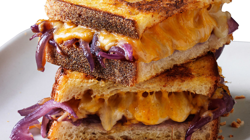 Bourbon Grilled Cheese