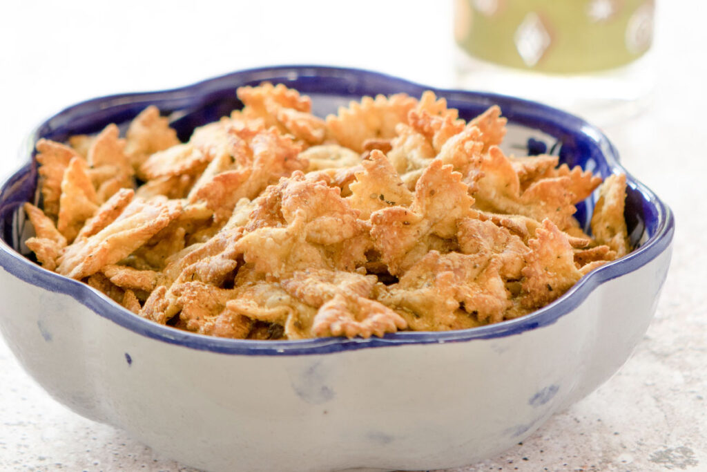 Bow Tie Pasta Chips