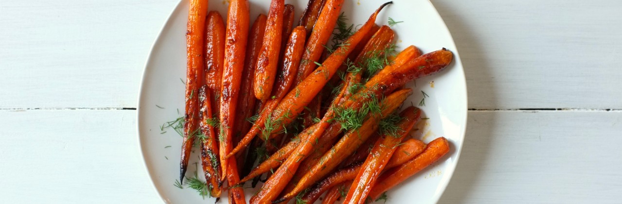 Brown Sugar and Spice Roasted Carrots