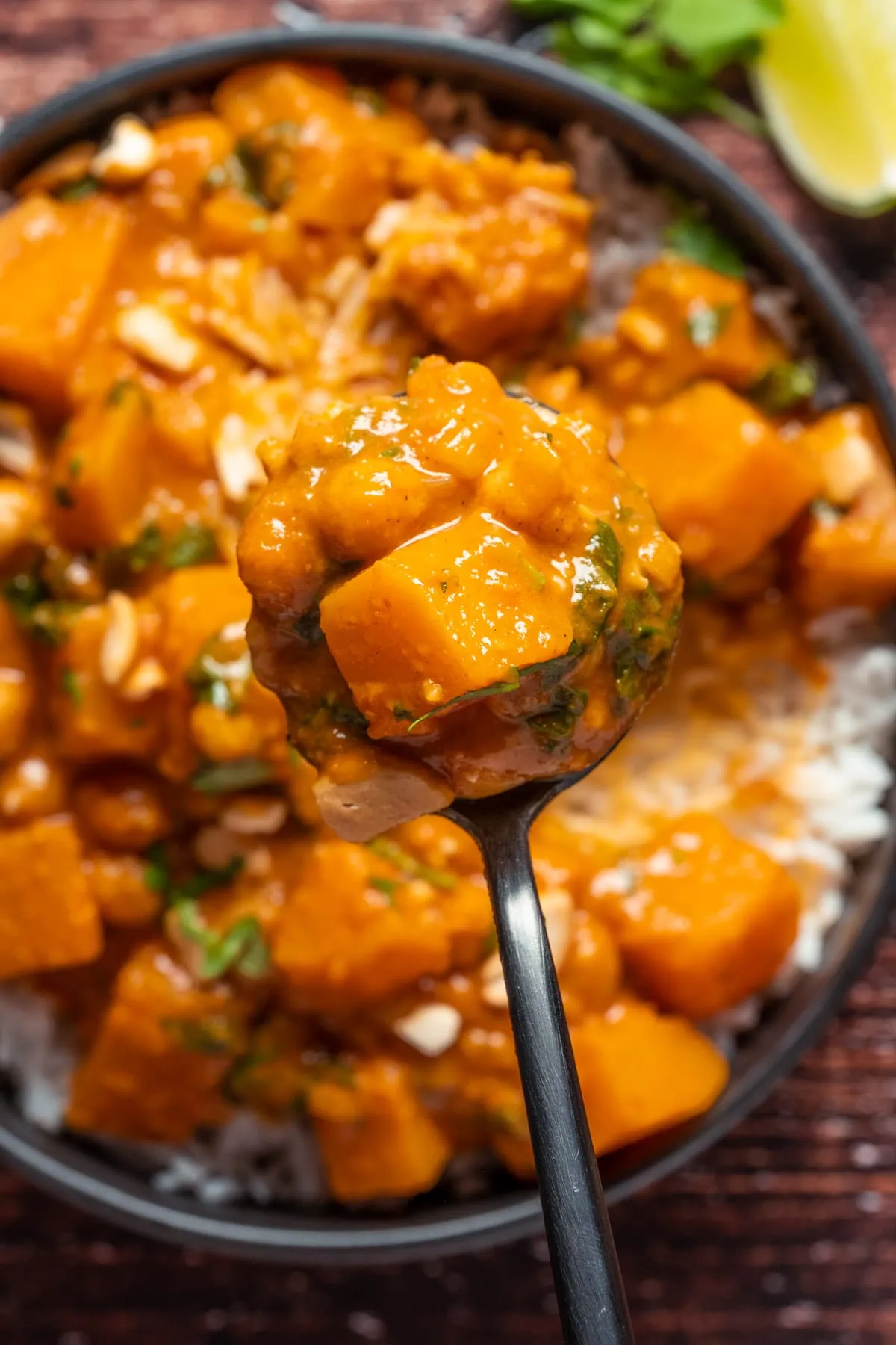 Butternut Squash Tahini Curry