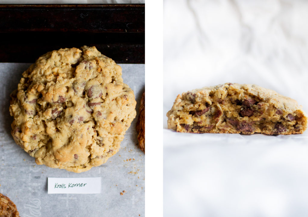 Chewy Oatmeal Chocolate Chip Cookies