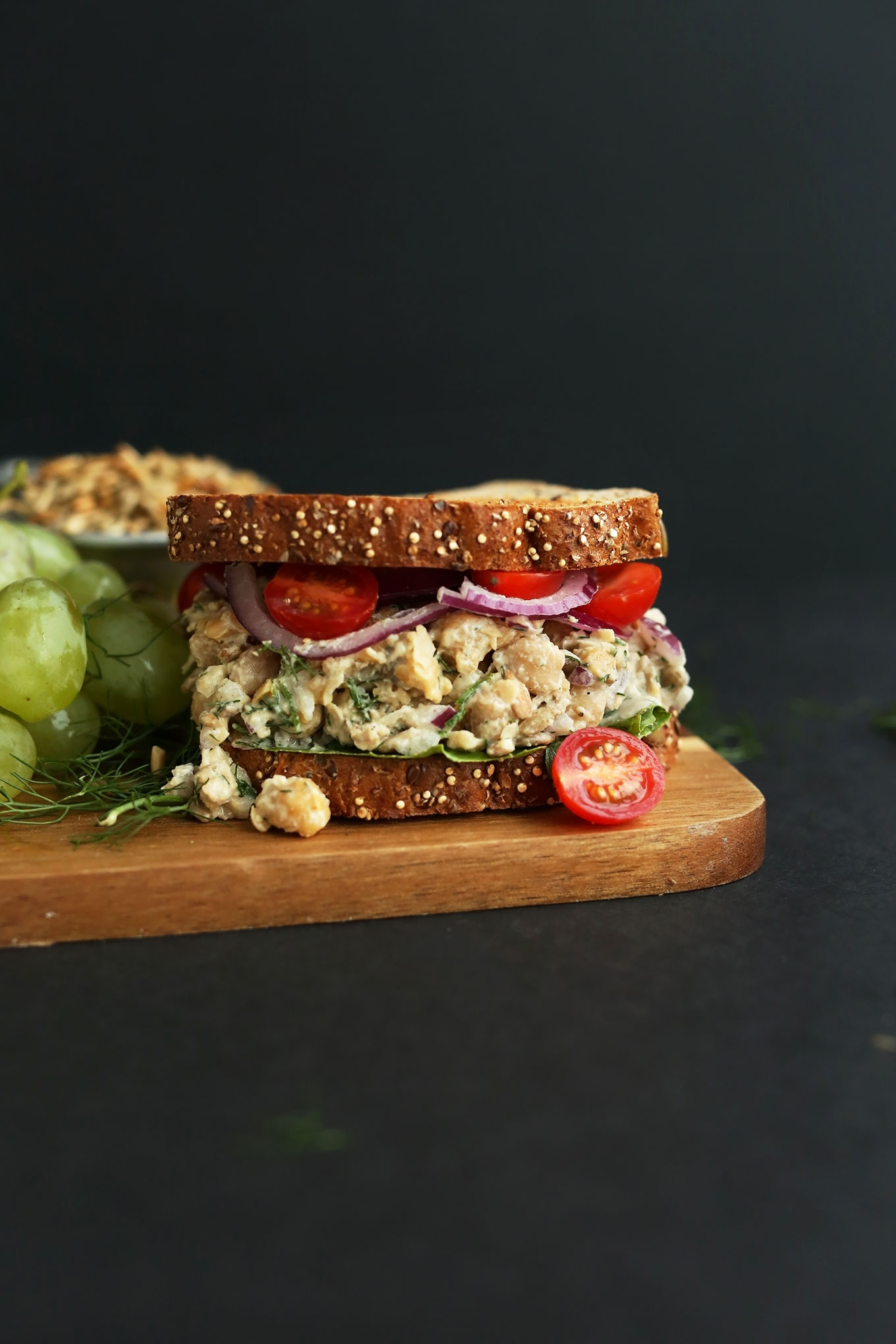 Chickpea Sunflower Sandwich