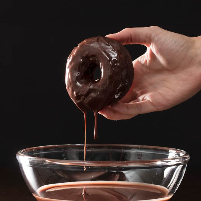 Chocolate Cake Doughnuts