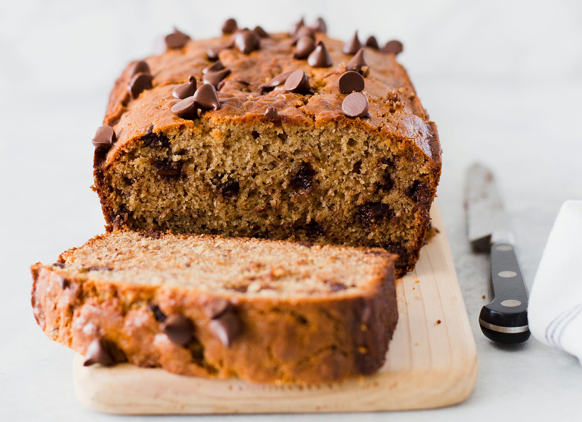 Chocolate Chip Peanut Butter Banana Bread