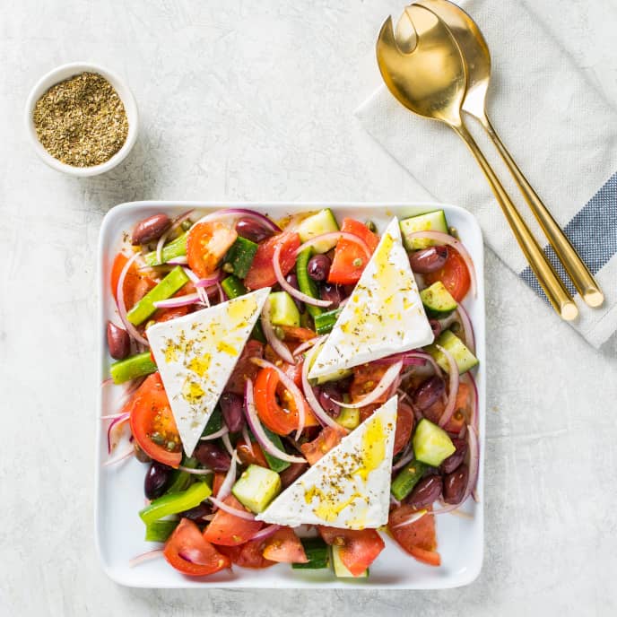 Cook's Illustrated Horiatiki Salata (Greek Salad)
