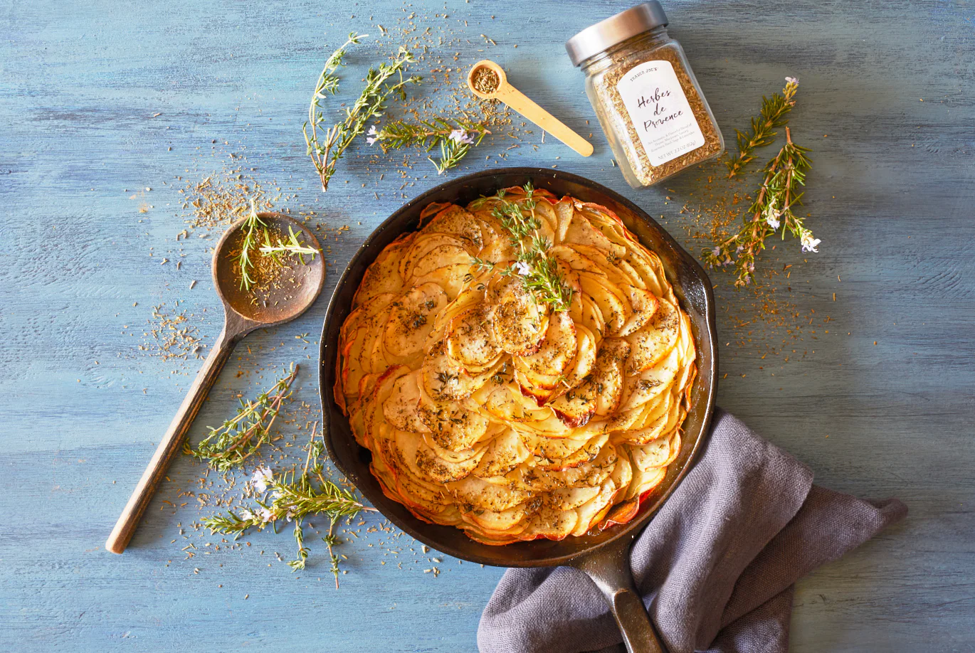 Crispy Herbes de Provence Potatoes