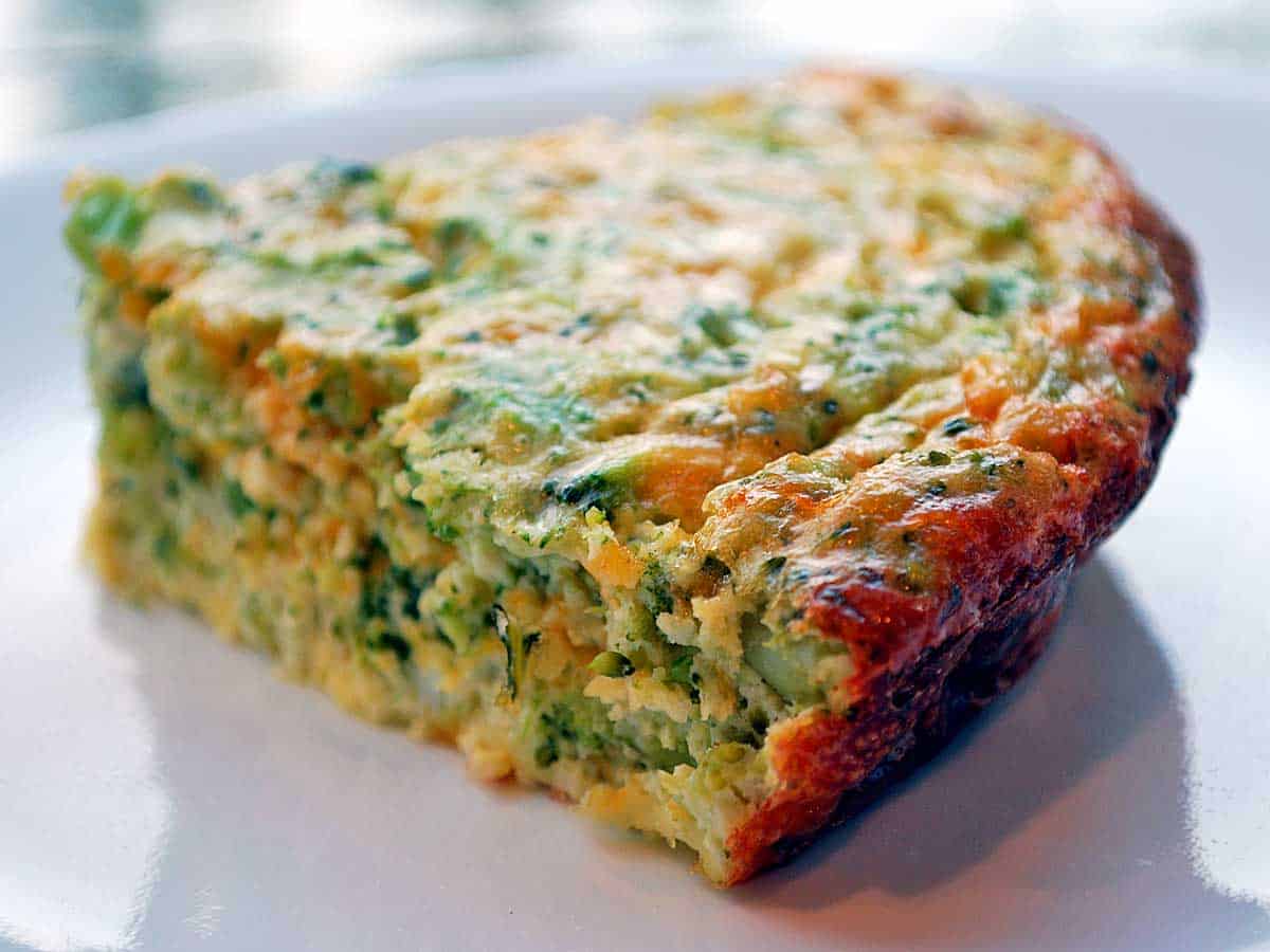 Crustless Broccoli Quiche