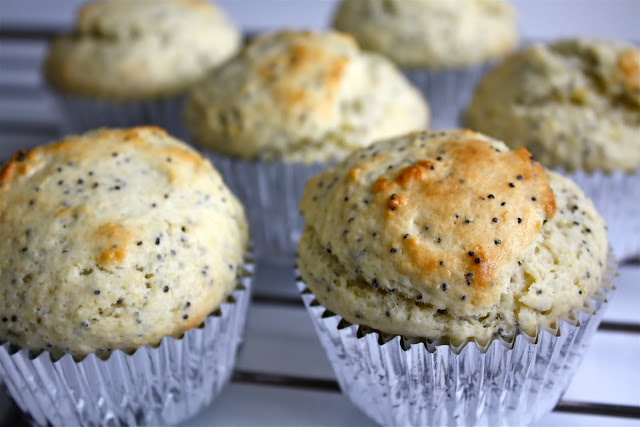 Dorie Greenspan's Lemon Poppy Muffins