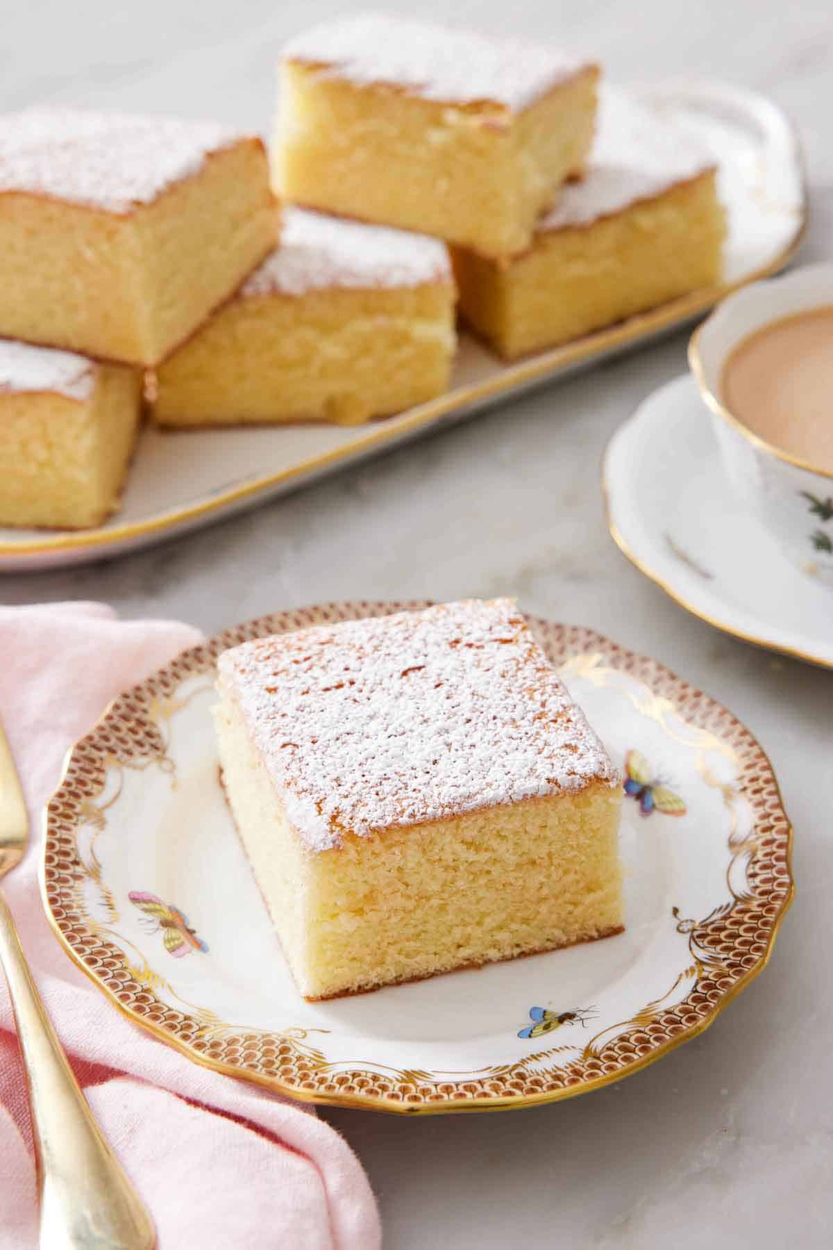 Hot Milk Cake