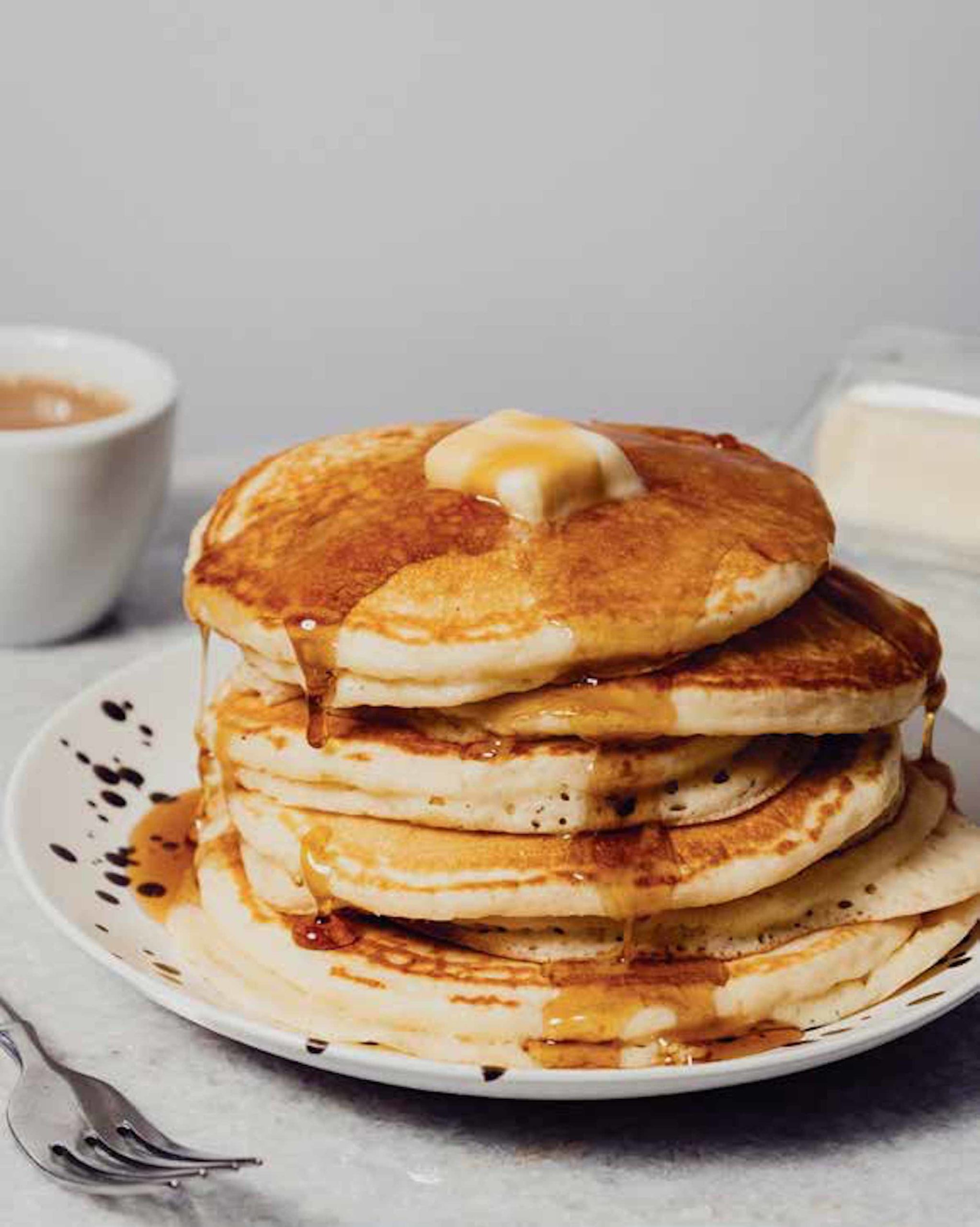 Joy of store cooking pancakes