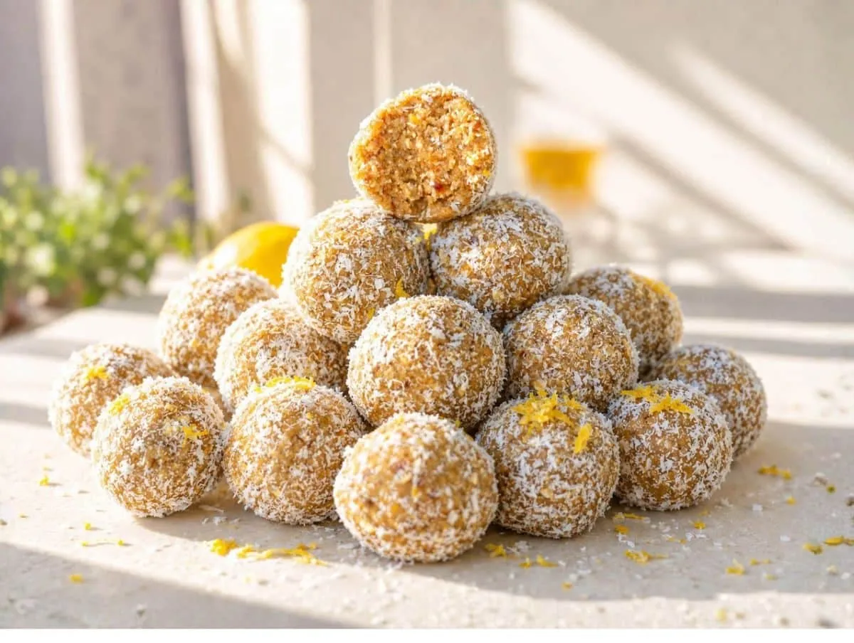 Lemon Energy Balls