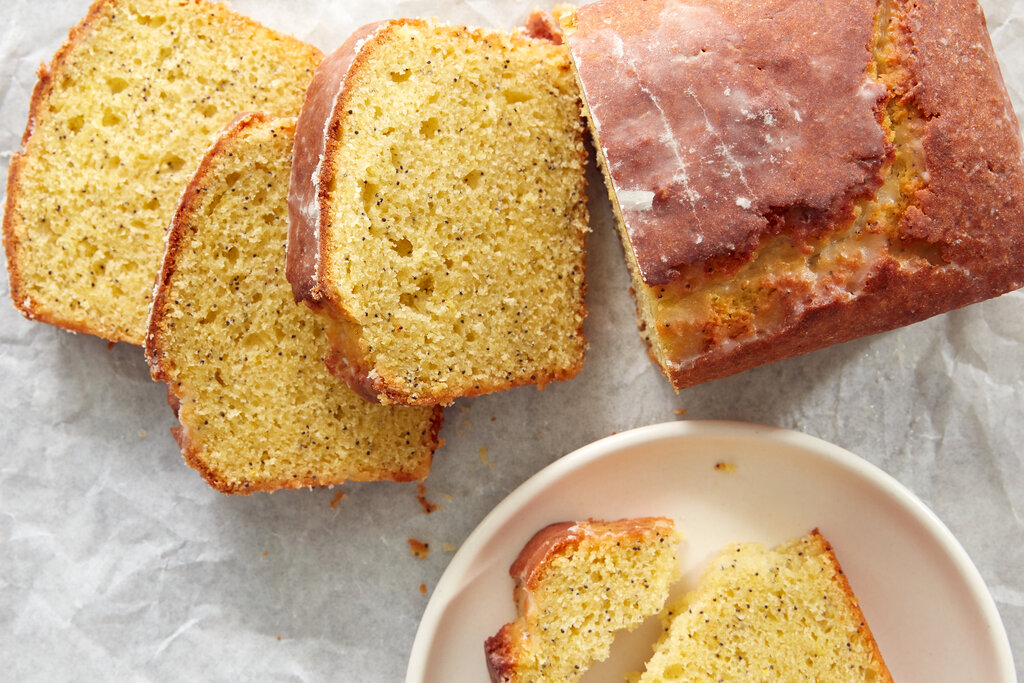 Lemon Poppy Seed Pound Cake
