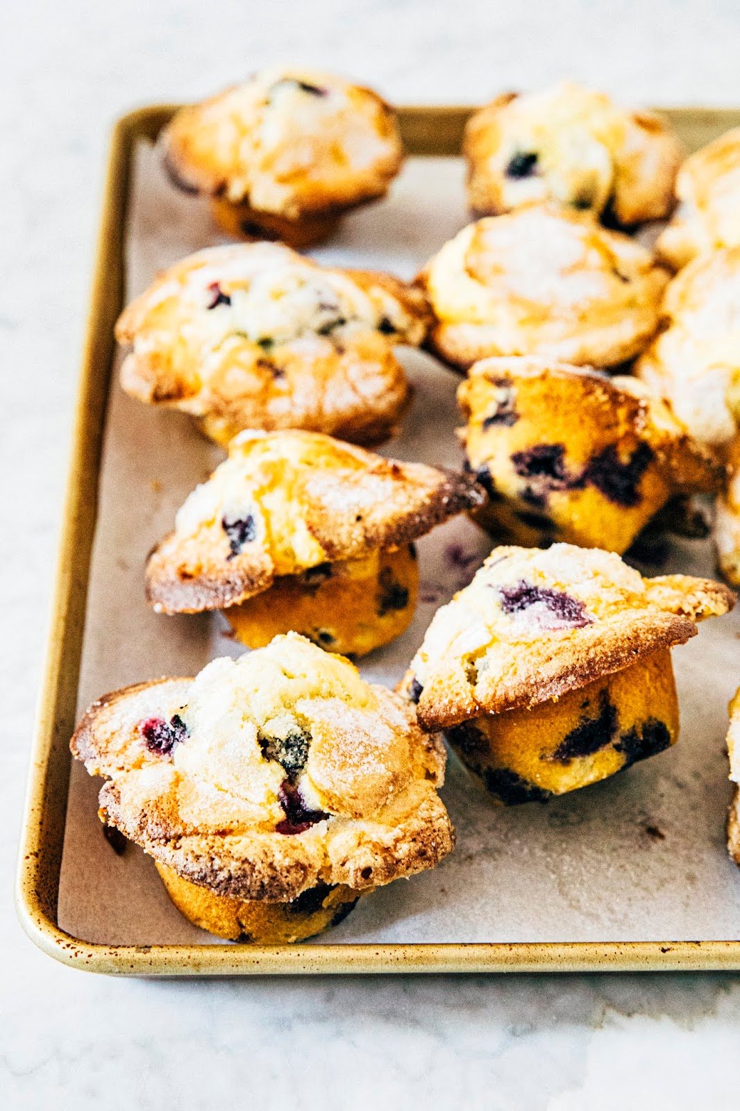 Levain Bakery Blueberry Muffins