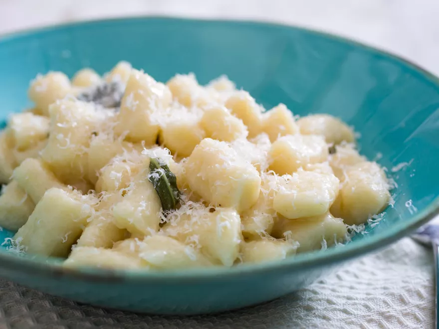 Light and Tender Potato Gnocchi With Sage-Butter Sauce