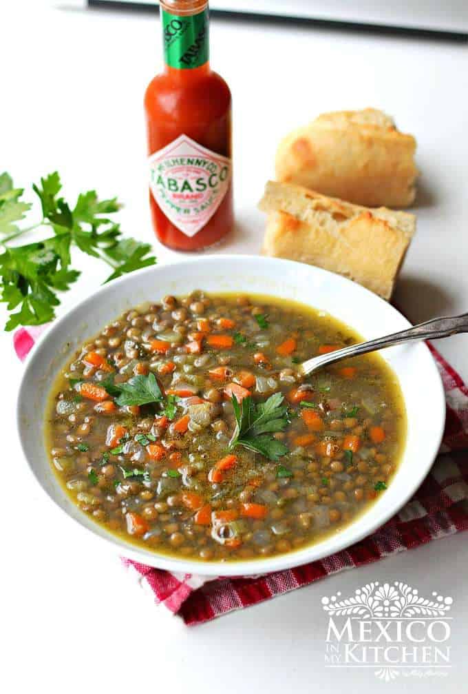 Mexican Lentil Soup