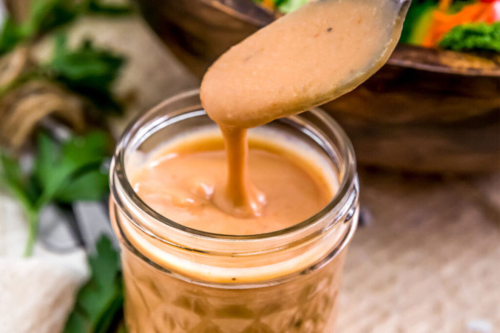 Oil-Free Easy French Hummus Dressing
