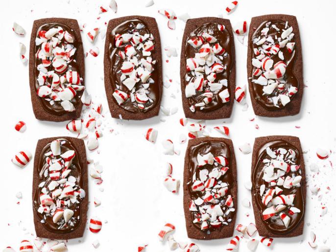 Peppermint Chocolate Cookies