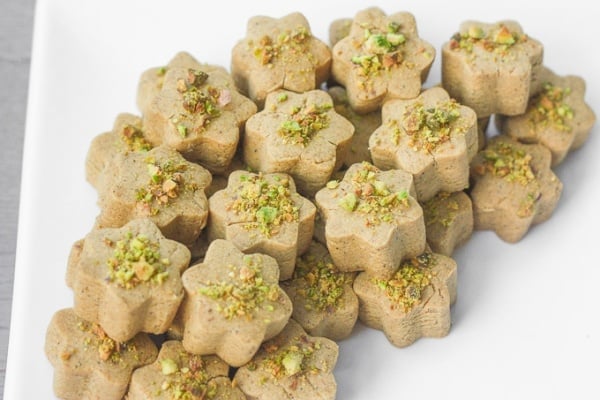Persian Chickpea cookies with Pistachio