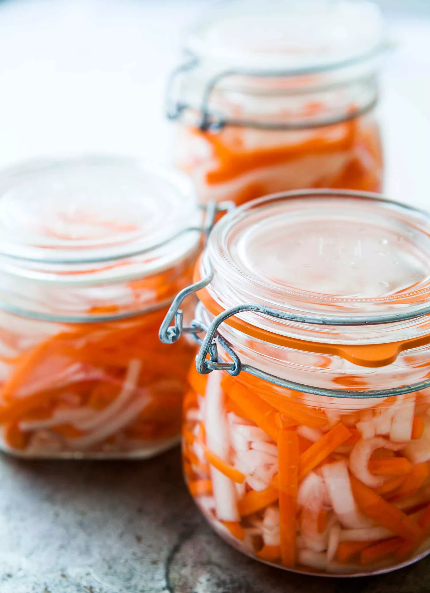 Pickled Carrots & Daikon - Recipes