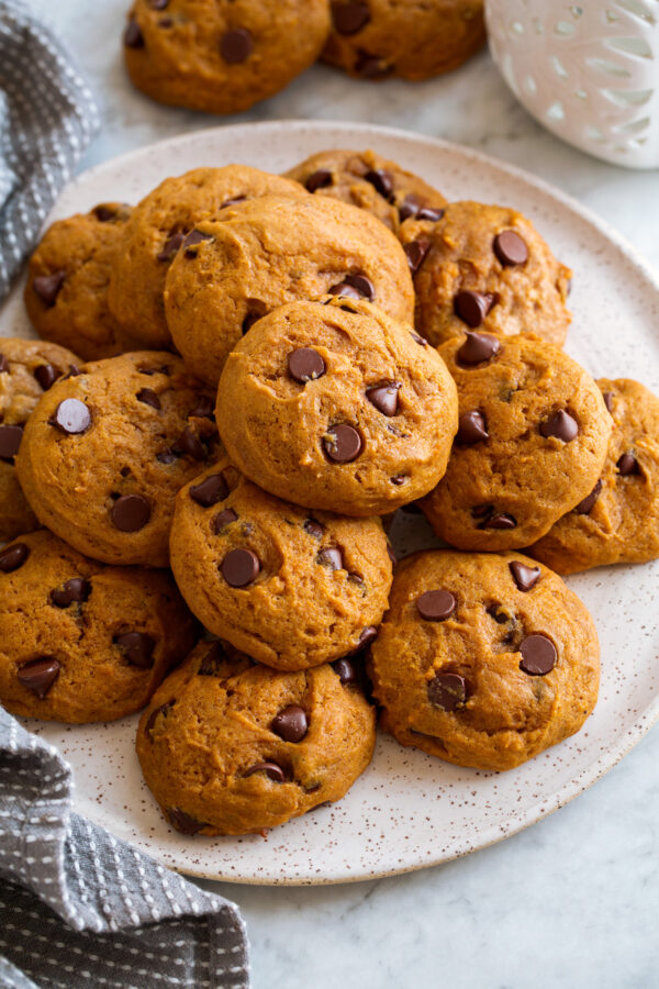 Pumpkin Chocolate Chip Cookies