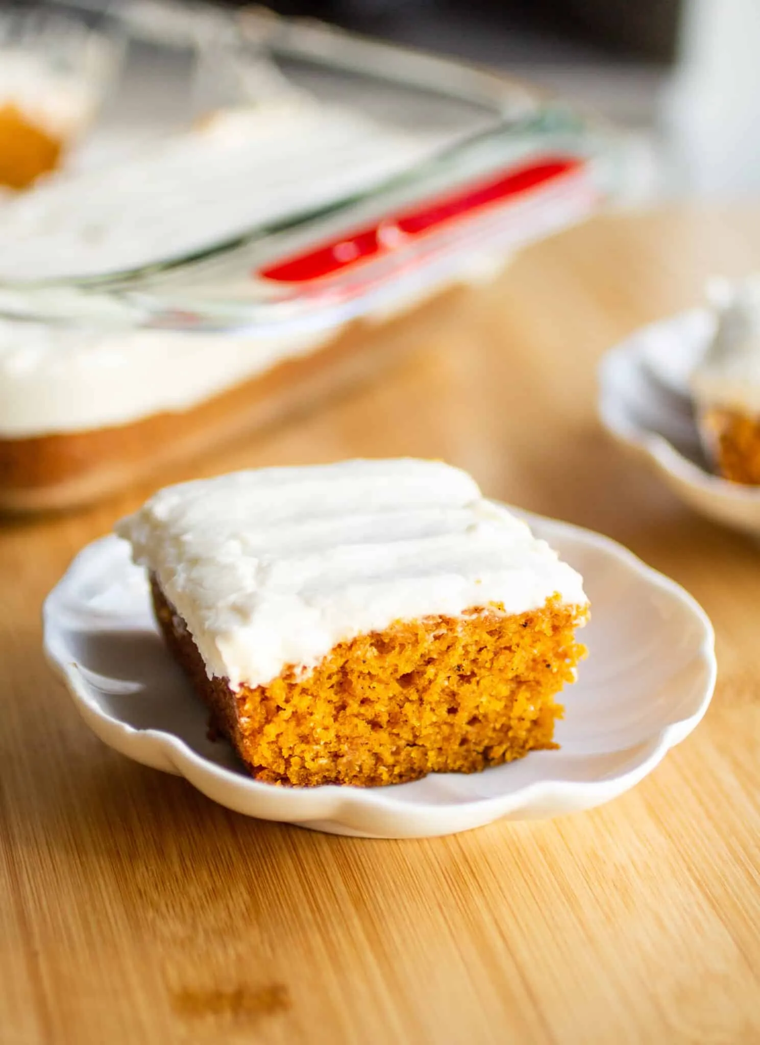 Pumpkin Spice Mini Sheet Cake