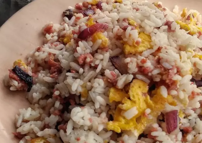 Rice with Corned Beef