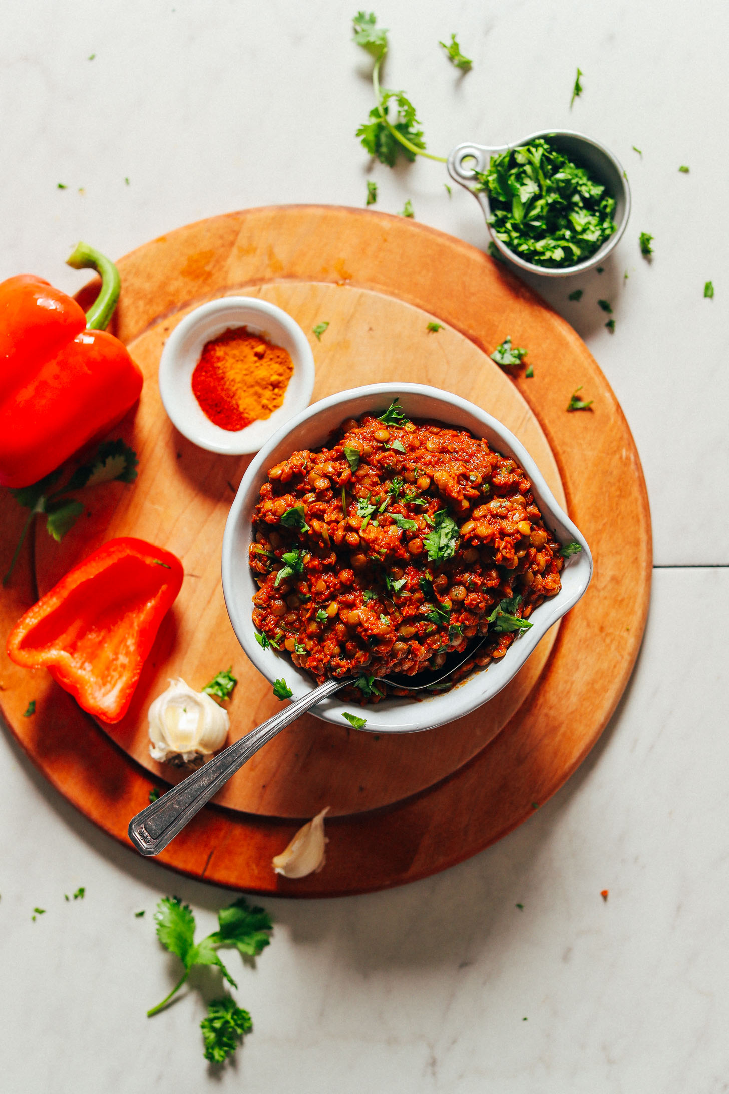 Saucy Moroccan-Spiced Lentils