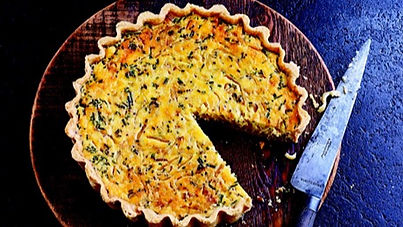 Shallot Onion and Chive Tart