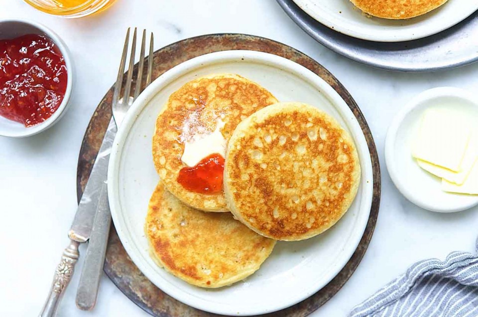 Sourdough Crumpets