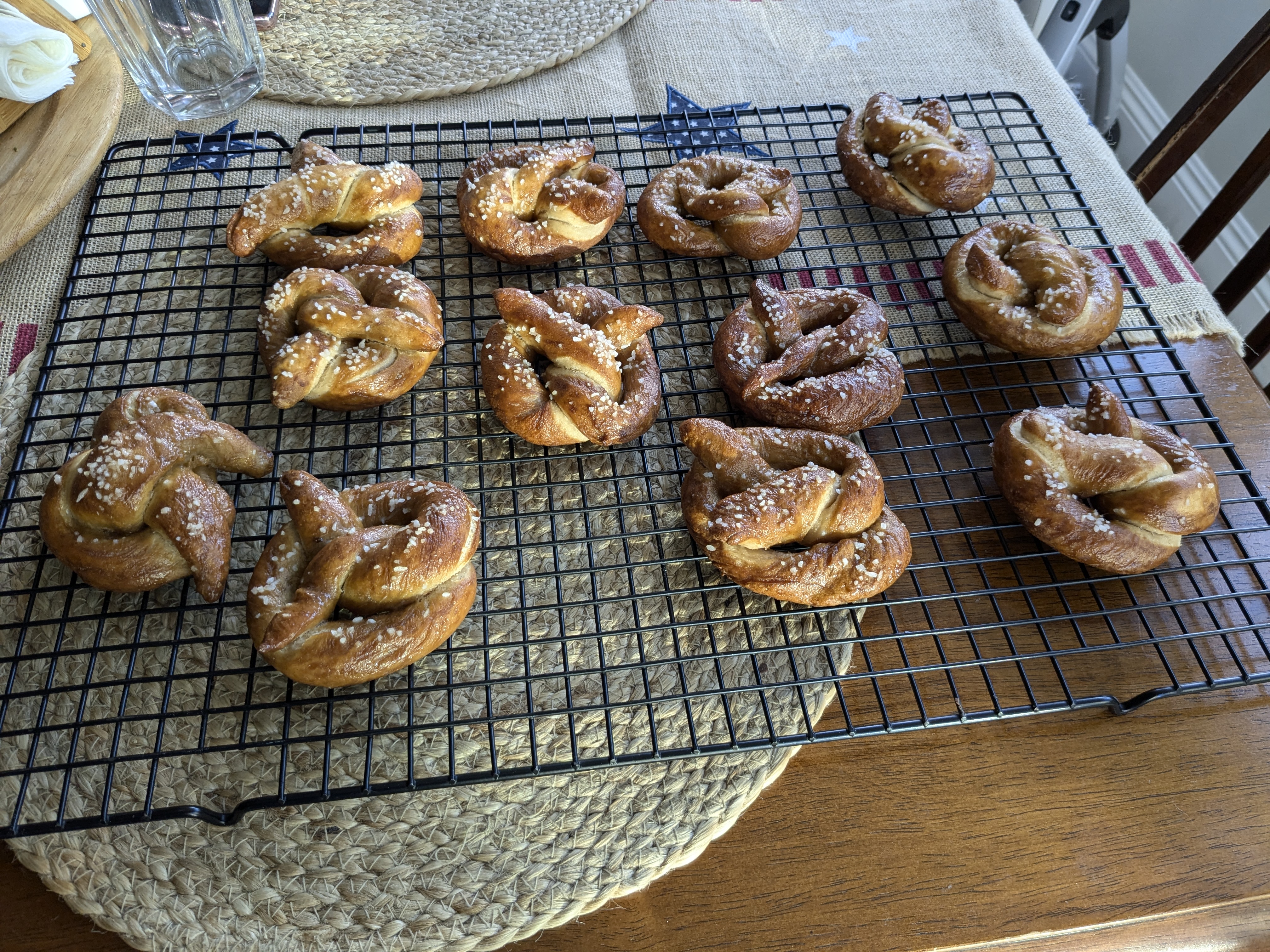 Sourdough Pretzels