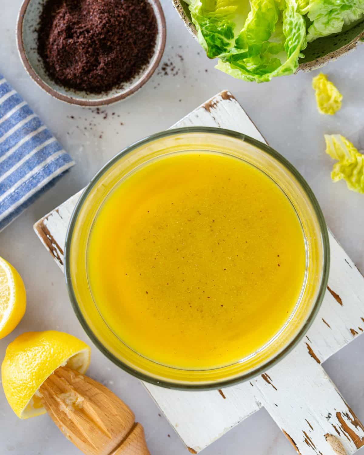 Sumac Lemon Vinaigrette