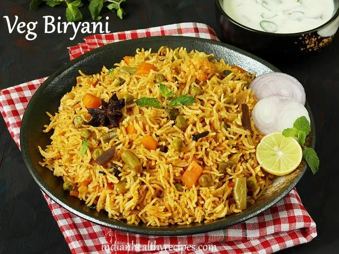Veg Biryani  Vegetable Biryani Recipe