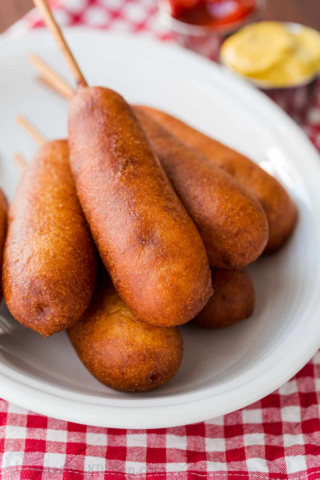 Vegetarian Corn Dogs