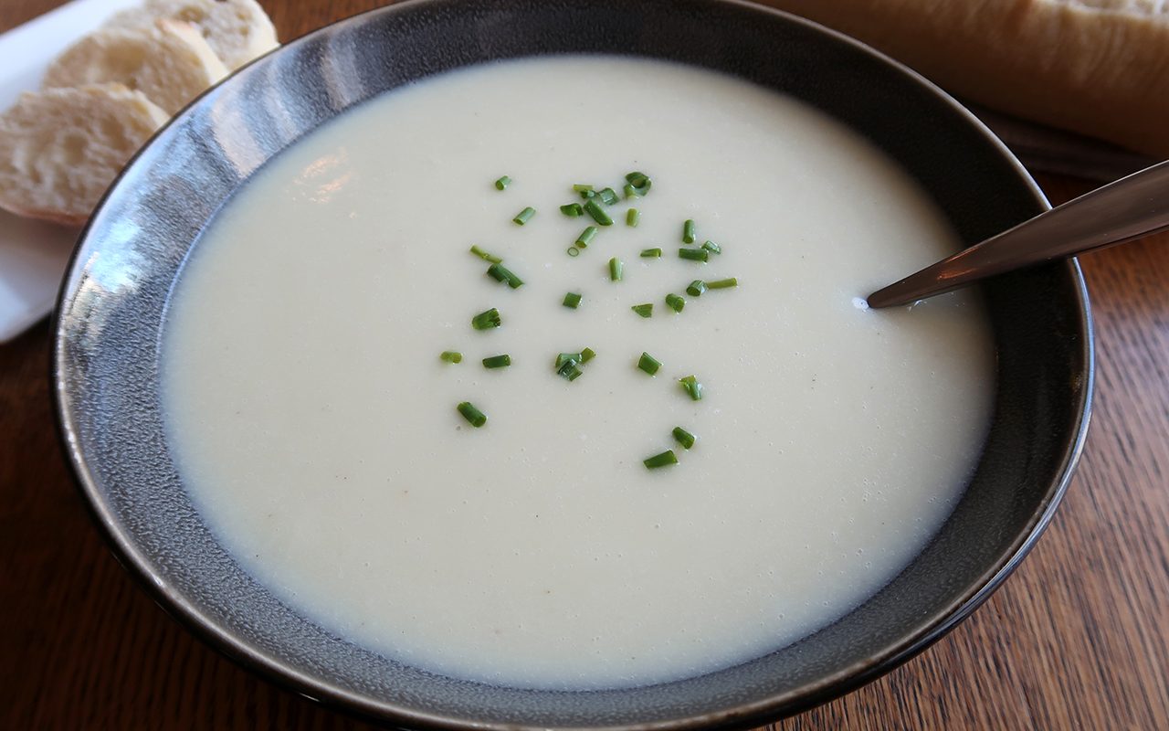 Vichyssoise (Leek and Potato Soup)