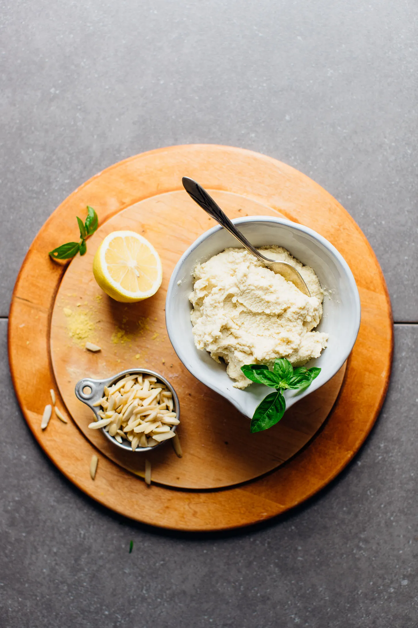 Whipped Almond ricotta
