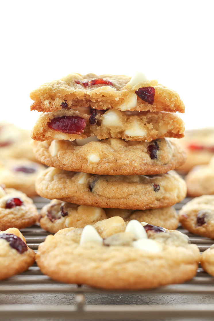 White Chocolate Cranberry Cookies